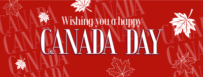 Hey Hey It's Canada Day Facebook cover Image Preview