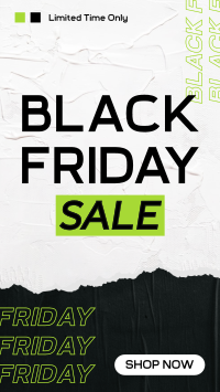 Black Fri-Yay Facebook story Image Preview