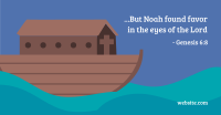 Noah's Ark Facebook Ad Design