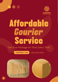 Affordable Courier Service Flyer Image Preview