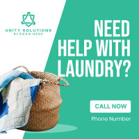 Laundry Delivery Instagram post Image Preview