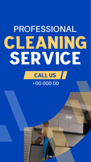 Deep Cleaning Services Instagram story Image Preview