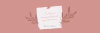 Paper Tear Motivational Quotes Twitter Header Image Preview