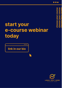 E-Course Webinar Flyer Image Preview