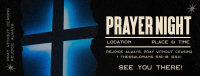 Modern Prayer Night Facebook Cover Design