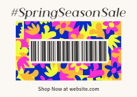 Spring Matisse Postcard Image Preview