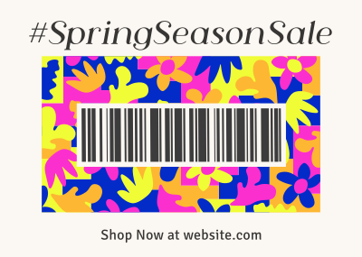 Spring Matisse Postcard Image Preview