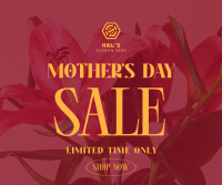 Sale Mother's Day Flowers  Facebook post Image Preview