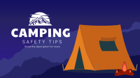Safety Camping Facebook event cover Image Preview