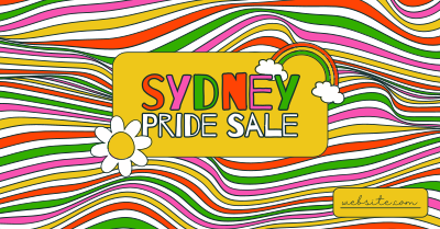 Y2K Sydney Pride Facebook ad Image Preview