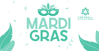 Mardi Gras Celebration Facebook ad Image Preview