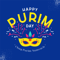 Chag Purim Fest Instagram post Image Preview