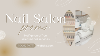 Elegant Nail Salon Services Facebook event cover Image Preview