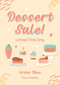 Discounted Desserts Flyer Image Preview
