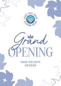 Crown Grand Opening Poster Design