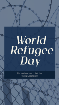 Help Refugees Facebook Story Design