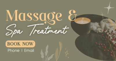 Massage and Spa Wellness Facebook ad Image Preview