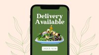 Healthy Delivery Facebook Event Cover Design