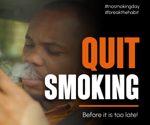 Quit Smoking Today Facebook post Image Preview