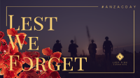 Remembrance Day Poppy Flower Video Image Preview