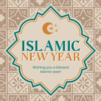 Islamic New Year Wishes Instagram post Image Preview