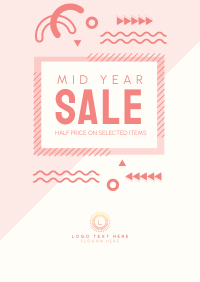 Midyear Sale Poster Image Preview