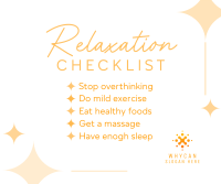 Healthy Checklist Facebook post Image Preview