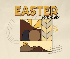 Holy Easter Week Facebook post Image Preview