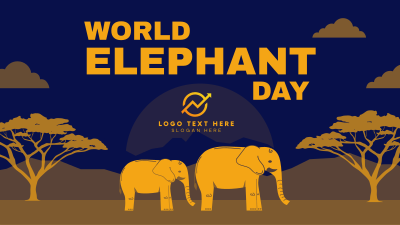 Amazing Elephants Facebook event cover Image Preview