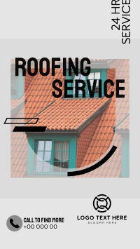 Roofing Service TikTok video Image Preview