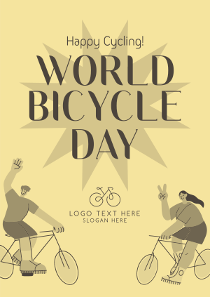 World Bike Day Poster Image Preview