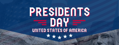 Presidents Day of USA Facebook cover Image Preview