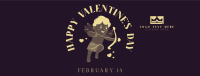 Cupid Valentines Facebook Cover Design