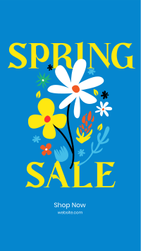 Flower Spring Sale Facebook Story Image Preview