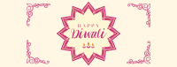 Ornamental Diwali Greeting Facebook cover Image Preview