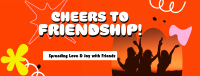 Abstract Friendship Greeting Facebook cover Image Preview