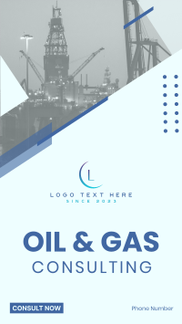 Oil and Gas Tower Instagram Story Design