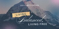 Living Balanced & Free Twitter post Image Preview