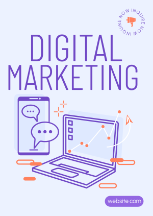 Simple Digital Marketing  Poster Image Preview