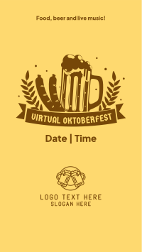 Virtual Oktoberfest Instagram story Image Preview