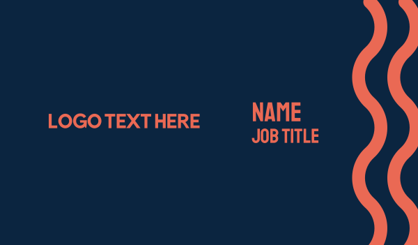 Modern Sans Serif Business Card Design Image Preview
