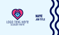 Safe Heart Home Business Card Image Preview