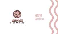 Happy Swine Circle  Business Card Image Preview