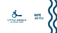Wheelchair Search Business Card Design