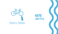 Bicycle Bike Search Finder Business Card Image Preview