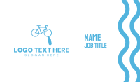 Bicycle Bike Search Finder Business Card Preview