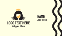 Queen Wine Drink Business Card Image Preview