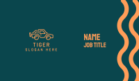 Modern Style Jeep SUV Business Card Design