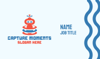Cute Robot Signal Business Card Image Preview