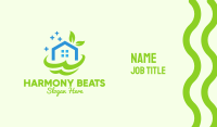 Fresh Clean Eco House Business Card Image Preview